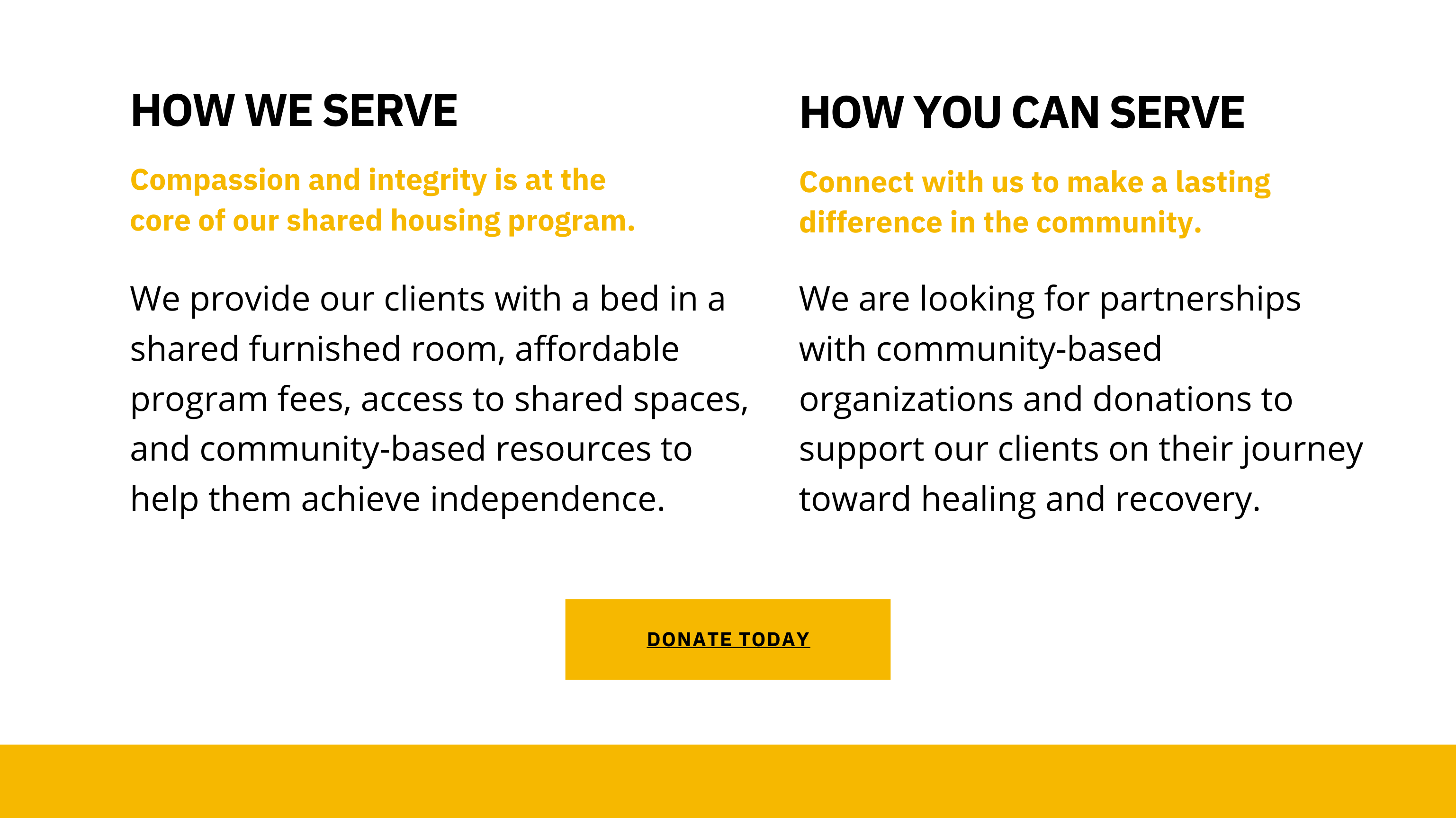 Shared Housing Program TEC’s Shared Housing Program – The Empowerment Center